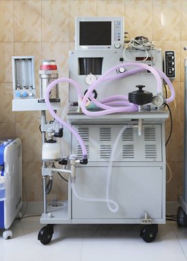 Moskova 'daki hastanenin ameliyathanesinde. Rus Federasyonu