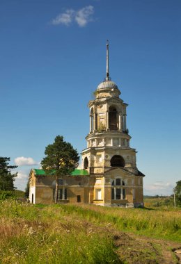 Kurtarıcı Görüntü Kilisesi Staritsa 'da Eller Yapmadı. Tver Oblastı. Rusya