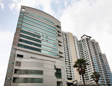 Bangkok 'un Watthana Bölgesi. Tayland Krallığı