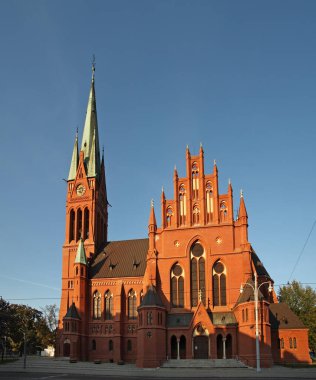 Torun 'daki St. Catherine Kilisesi. Polonya