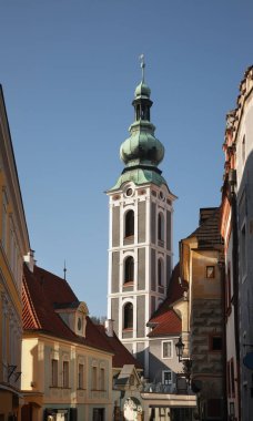 Cesky Krumlov 'daki St. Jost Kilisesi. Çek Cumhuriyeti