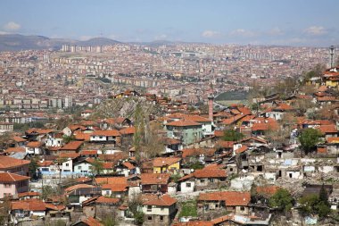 Ankara 'nın panoramik manzarası. Türkiye