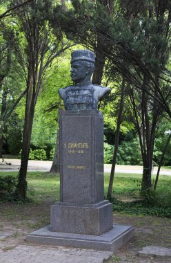 Varna 'daki Hadzhi Dimitar anıtı. Bulgaristan