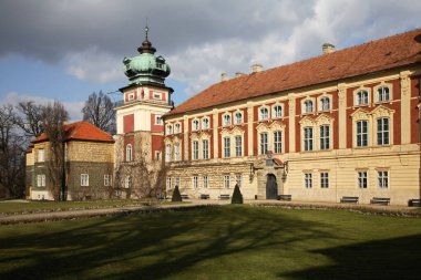 Lancut 'taki Lubomirski Kalesi. Polonya  