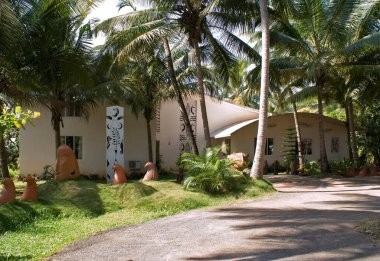 Kuzey Goa 'da sanatçı ve mimar evi. Hindistan