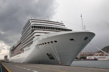MSC Poesia yolcu gemisinin görüntüsü