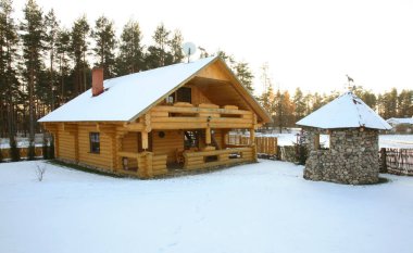 Vidzeme bölgesinde hamam. Letonya