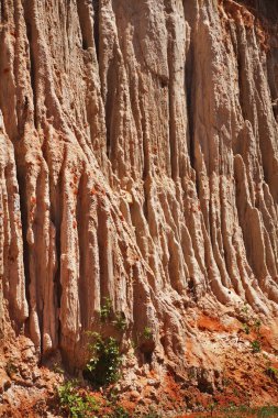 Peri Deresi - Phan Thiet ve Mui Ne arasındaki Kızıl Kanyon. Vietnam