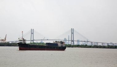 Ho Chi Minh 'deki köprüm. Vietnam