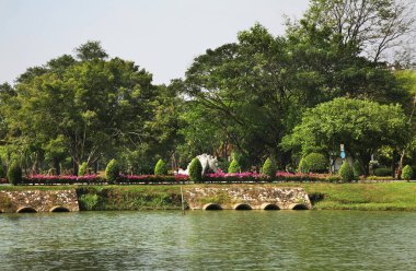 Kral Rama X Parkı. Phuket kasabası. Phuket bölgesi. Tayland