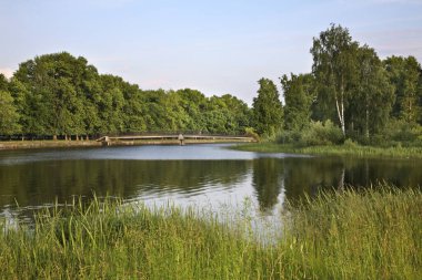 Vyshny Volochyok 'daki Tsna Nehri. Rusya
