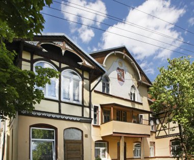 Zelenogradsk manzarası. Rusya