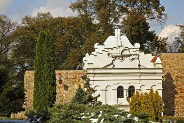 Przemysl 'deki Royal Casimir kalesi. Polonya