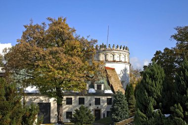 Przemysl 'deki Royal Casimir kalesi. Polonya