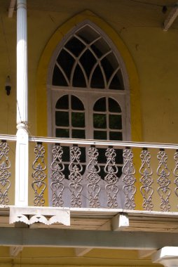 Goa eyaletindeki eski geleneksel ev. Hindistan