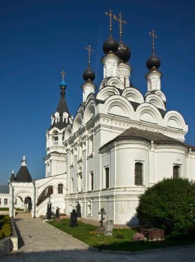 Murom 'daki Annunciation Manastırı' nda Kutsal Bakire Meryem Katedrali. Rusya