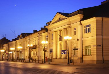 Siedlce 'deki postanede. Polonya