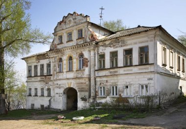 Kalyazin Rusya 'da tüccarlar evi Ryzhkov