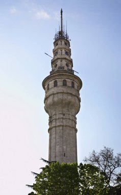 İstanbul 'daki Beyazt Kulesi manzarası. Türkiye