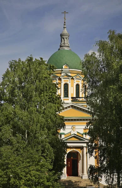 Cathedral of Beheading of Head of John Baptist (St. John Baptist Cathedral) in Zaraysk kremlin. Russia