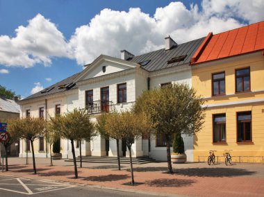 Biala Podlaska 'daki Özgürlük Meydanı. Polonya