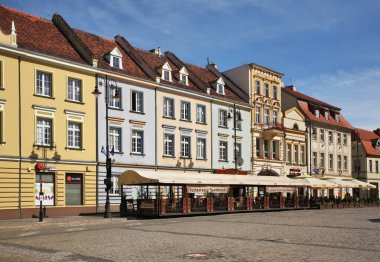 Bydgoszcz 'deki pazar yeri. Polonya