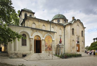 Varna 'daki Denizci Kilisesi' nden Aziz Nicholas. Bulgaristan