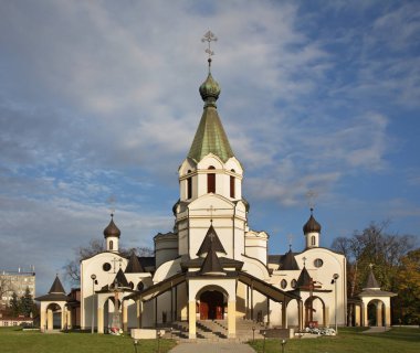 Presov 'daki St. Alexander Nevsky Katedrali. Slovakya