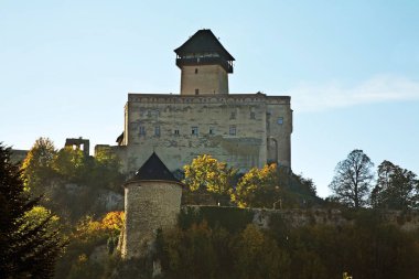 Trencin 'deki Kale. Slovakya