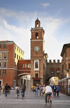 Piazza Trento ve Trieste, Ferrara 'da. İtalya
