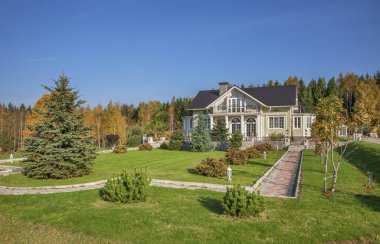 Istra bölgesindeki Bahçe 2. Moskova Oblastı. Rusya