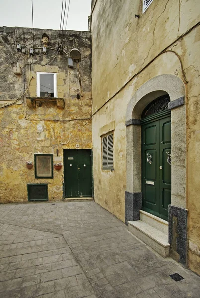 Velho Pátio Rabat Malta — Fotografia de Stock