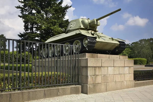 Denkmal Für Sowjetische Soldaten Berlin Deutschland — Stockfoto
