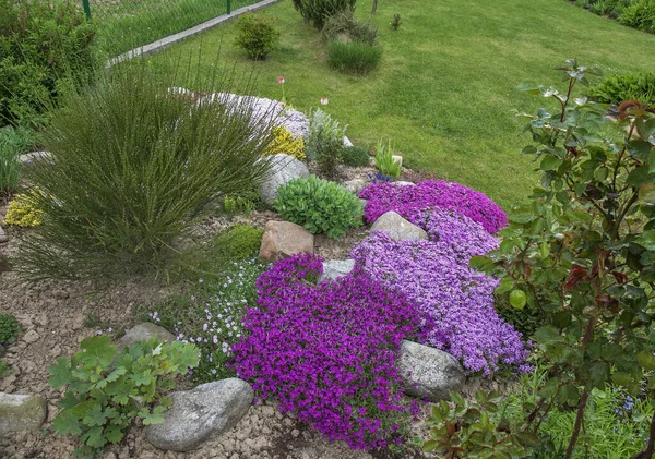 Tuin Rajecke Teplice Mei Slowakije — Stockfoto