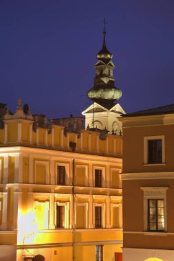 Zamosc Polonya manzarası