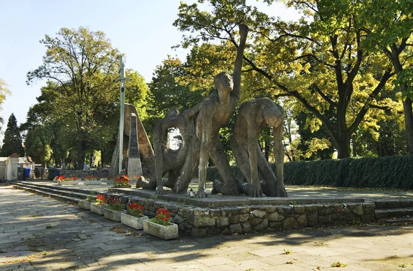 Monument Voor Doden Concentratiekampen Tarnow Polen — Stockfoto