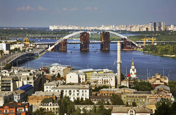 Panoramic view of Kiev. Ukraine