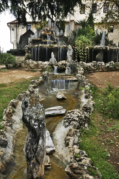 Święty Naum Wodospad Klasztorze Nauma Mołdawia — Zdjęcie stockowe