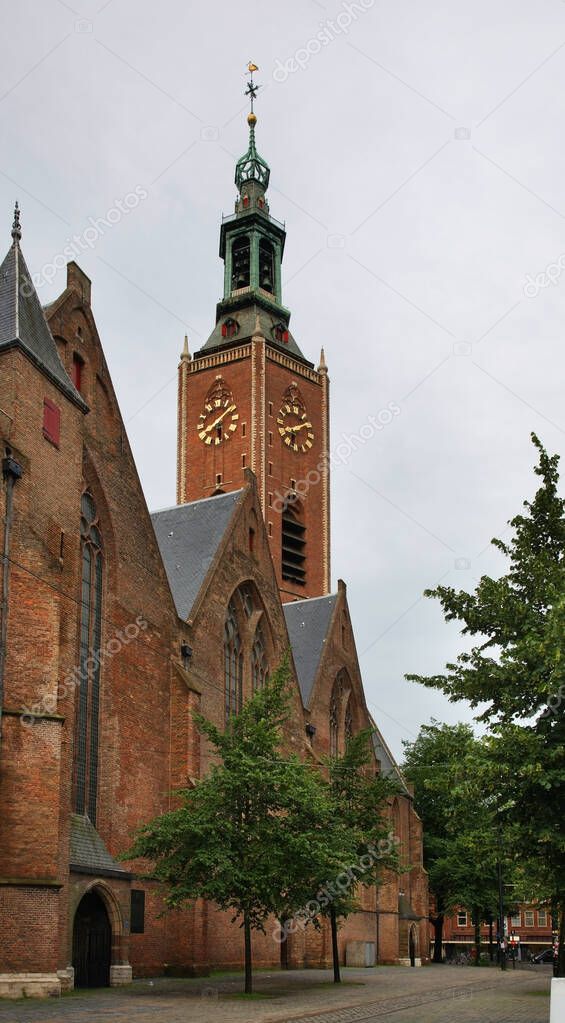 Grote of Sint Jacobus church at Hague (Den Haag). South Holland. Netherlands