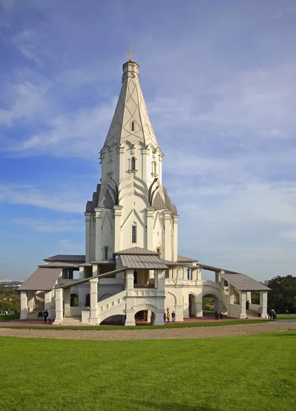 Kościół Wniebowstąpienia Kolomenskoye Moskwa Rosja — Zdjęcie stockowe