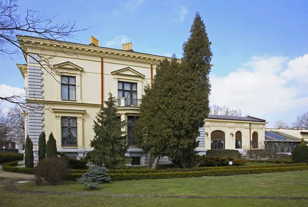 Muzeum Herbst Palace Lodži Polsko — Stock fotografie