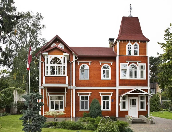 Casa Velha Jurmala Letónia — Fotografia de Stock