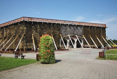 Inowroclaw 'daki mezuniyet kulesi (Teznia solankowa). Polonya