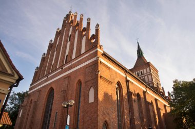 Olsztyn 'deki Aziz James Havarisi Katedrali. Polonya