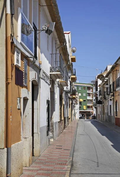 Zicht Calpe Spanje — Stockfoto