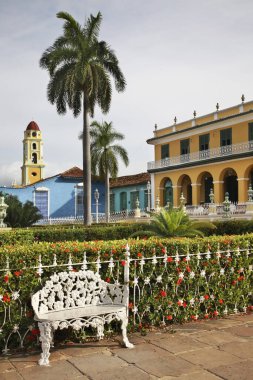 Trinidad 'daki Plaza Mayor. Küba