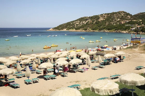 Beach Baja Sardinia Sardegna Italia — Stock Photo, Image