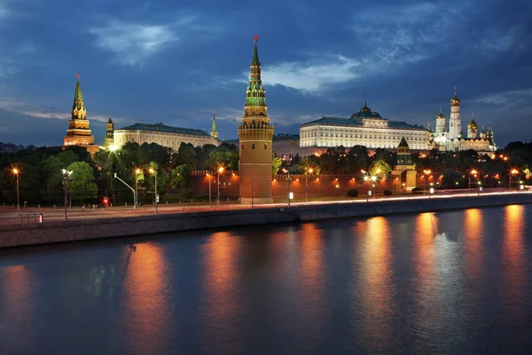 Vista Del Kremlin Moscú Rusia — Foto de Stock