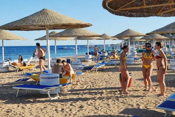Praia Hotel Domina Coral Bay Sharm Sheikh Egipto — Fotografia de Stock