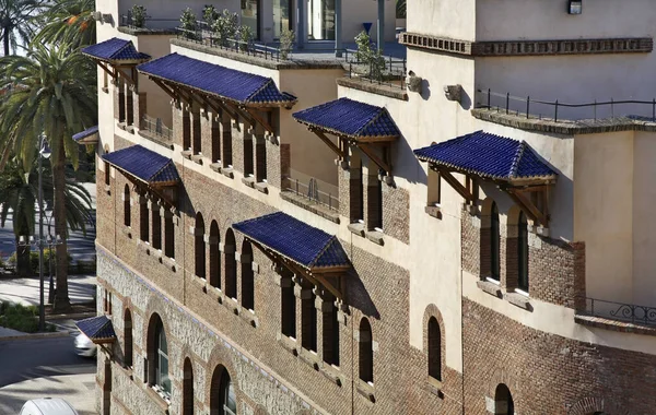 Fragmento Edificio Alameda Principa Málaga España — Foto de Stock